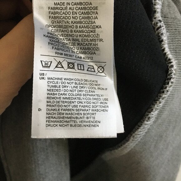 Adidas Performance Cross-Up 365 Hoodie Mens Medium Gray/Black Kangaroo Pocket - Picture 8 of 16